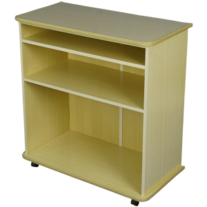 Outra op��o de rack, com espa�os maiores para acomodar com maior seguran�a suas utilidades dom�sticas, tamb�m com rod�zios para facilitar sua movimenta��o.
