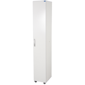 Multiuso super compacto e multiambiente, com 5 prateleiras com espa�os diferentes para armazenar produtos de alturas variadas, somente a prateleira do meio � fixa.